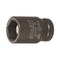 Holex 1/4 inch Drive Impact Socket, Magnetic, 6 mm 650050 6 - alternate 1